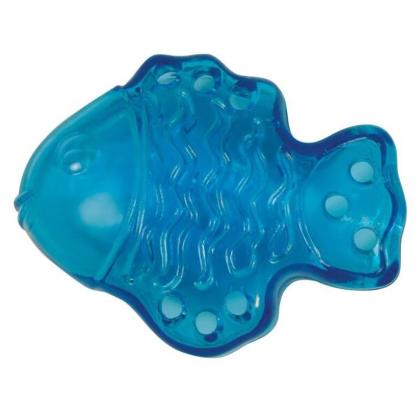 דג כחול המשמש צעצוע לחתולים