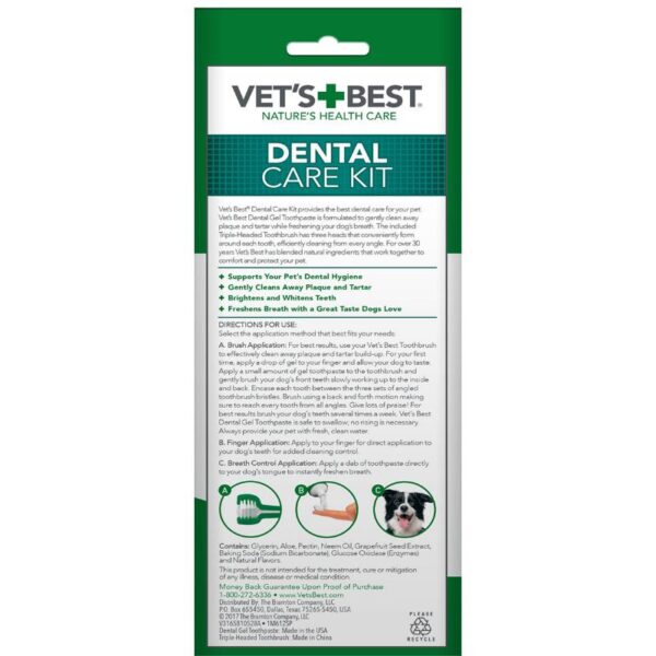 הוראות שימוש למשחת שיניים אנזימטית לכלבים