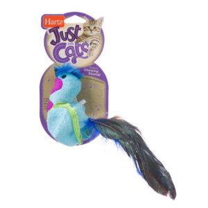 צעצוע לחתול ציפור טרף כחולה
