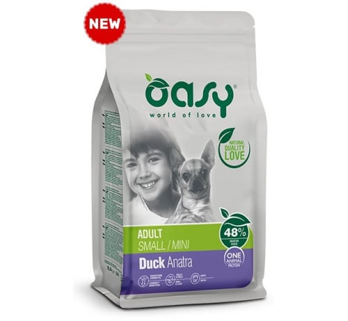 oasy-per-cani-adult-mini-con-anatra-da-25-kg